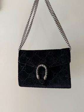 Gucci Women's Dionysus Medium Suede Shoulder Bag